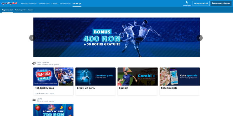 Sportingbet promotii